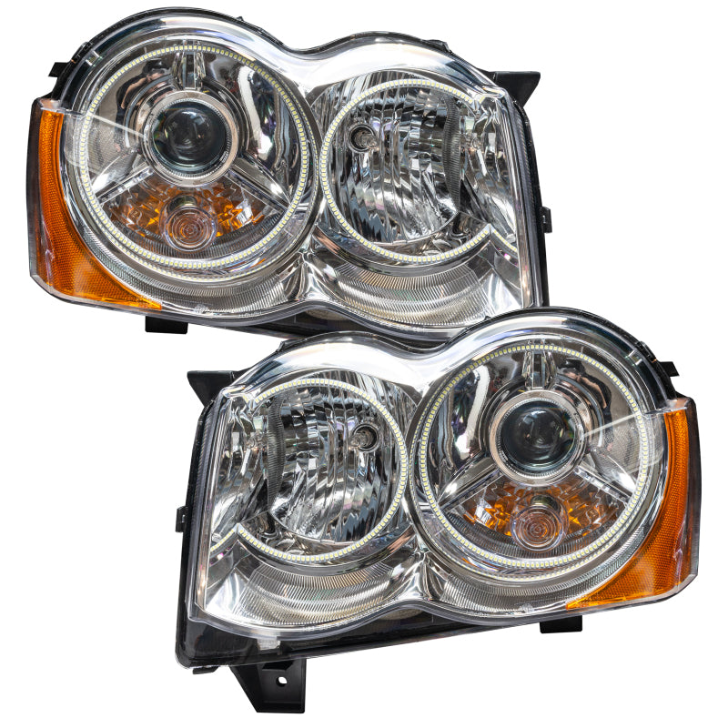 Oracle 08-10 Jeep Grand Cherokee SMD HL - HID - ColorSHIFT w/o Controller