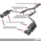 AWE Tuning Panamera 2/4 Track Edition Exhaust (2014+) - w/Chrome Silver Tips