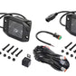 Hella Universal Black Magic 3.2in L.E.D. Cube Kit - Flood Beam (Flush Mount)