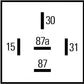 Hella Timer Control 24V 5Pin 0900S Delay On