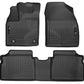 Husky Liners 2015 Toyota Prius WeatherBeater Black Front & 2nd Seat Floor Liners
