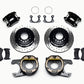 Wilwood D154 P/S Park Brake Kit Drilled Small Ford 2.66in Offset