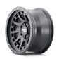 Dirty Life 9311 Enigma Pro 17x9/5x127 BP/-38mm Offset/71.5mm Hub Matte Black Wheel - Beadlock