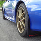 Rally Armor 15-21 Subaru WRX/STI (Sedan ONLY) White UR Mud Flap w/ Red Logo