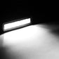 Go Rhino Xplor Blackout Combo Series Sixline LED Flood Lights w/Amber (Surface Mount) - Blk (Pair)