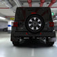 Rally Armor 18-22 Jeep JL Wrangler Black UR Mud Flap w/ Red Logo