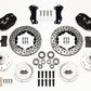 Wilwood Forged Dynalite Front Kit 11.00in Drilled Heidts Tri -5 2 inch Drop Spindle