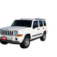 AVS 06-10 Jeep Commander Ventvisor Outside Mount Window Deflectors 4pc - Smoke