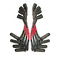 Moroso 11in Long Sleeved Coil On Plug Ultra Spark Plug Wire Set - Red