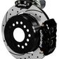 Wilwood Forged Dynalite Rear Electronic Parking Brake Kit - Black Powder Coat Caliper - D/S Rotor