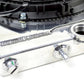 CSF 96-07 Mitsubishi Evo 4/5/6/7/8/9 Full-Slim Radiator w/12in Fan & Shroud/-16AN & Slip On Fitting