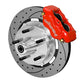 Wilwood Forged Dynalite Front Kit 19.00in Drilled Rotor Red WWE ProSpindle (5x5.00in Hub)