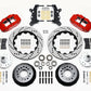 Wilwood Narrow Superlite 6R Front Hub Kit 14.00in Drill Red 60-68 Ford / Mercury Full Size / Galaxie