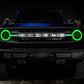 Oracle 21-22 Ford Bronco Headlight Halo Kit w/DRL Bar - Base Headlights ColorSHIFT -w/RF Controller