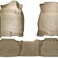 Husky Liners 07-12 Chevy Silverado/GMC Sierra Extended Cab WeatherBeater Combo Tan Floor Liners