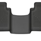 Husky Liners 2019 Ford Ranger SuperCrew WeatherBeater 2nd Row Black Floor Liners
