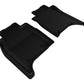 3D MAXpider 2014-2017 Land Rover Range Rover Long Wheelbase Kagu 2nd Row Floormats - Black