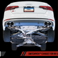 AWE Tuning Audi B9 S4 SwitchPath Exhaust - Non-Resonated (Black 102mm Tips)