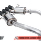 AWE Tuning 14-19 Chevy Corvette C7 Z06/ZR1 Touring Edition Axle-Back Exhaust w/Black Tips