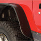 Bushwacker 97-06 Jeep Wrangler Flat Style Flares 4pc - Black