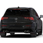 Rally Armor 2022 MK8 Volkswagen Golf GTI/R Black UR Mud Flap w/ White Logo