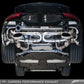 AWE Tuning 991 Carrera Performance Exhaust - Use Stock Tips