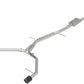 aFe 17-19 Audi A4 (B9) MACH Force-Xp 3in to 2.5in 304 SS Cat-Back Exhaust System-Dual Carbon Tips