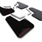 Rally Armor - 2024 Mazda CX-50 Black UR Mud Flap W/Red Logo (Will Not Fit CX-5)