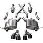 Corsa 14-16 Jeep Grand Cherokee Summit Edition Black 2.5in Dual Rear Exit Cat-Back Exhaust