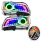 Oracle 11-14 Chrysler 300C SMD HL - Chrome - NON HID - ColorSHIFT DRL - ColorSHIFT