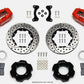 Wilwood Forged Dynalite Front Hat Kit 11.00in Drilled Red 95-05 Miata