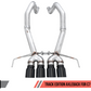 AWE Tuning 14-19 Chevy Corvette C7 Z06/ZR1 (w/o AFM) Track Edition Axle-Back Exhaust w/Black Tips