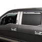 Putco 17-20 Ford SuperDuty - Crew Cab (Set of 4) Element Chrome Window Visors