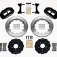 Wilwood Narrow Superlite 6R Front Hat Kit 14.00in Mitsubishi EVO VIII