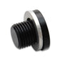 Vibrant M12 x 1.0 Metric Port Plug w/ Crush Washer
