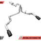 AWE Tuning 2015+ Ford F-150 0FG Dual Exit Performance Exhaust System w/5in Diamond Black Tips