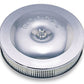 Moroso Race/Street Air Cleaner - 11-1/2in x 2-3/8in Filter - Steel - Chrome Plated