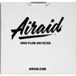 Airaid Universal Air Filter - Cone 6in FLG x 10-3/4x7-3/4in B x 7-1/4x4-3/in T x 9in H - Synthaflow