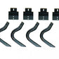 Lund 05-09 Jeep Liberty EZ Running Board Mounting Bracket Kit - Brite