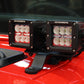 Go Rhino 18-20 Jeep Wrangler JL/JLU/Gladiator JT Light Mount - Two 3in Cubes