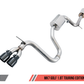 AWE Tuning VW MK7 Golf 1.8T Touring Edition Exhaust w/Chrome Silver Tips (90mm)