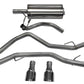 Corsa 09-14 Dodge Ram 1500 4.7L Quad/Crew Cab/Short Bed Polished Dual Exit Cat-Back Exhaust