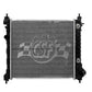 CSF 13-15 Chevrolet Spark 1.2L OEM Plastic Radiator