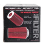 Spectre Adjustable Conical Air Filter 9-1/2in. Tall (Fits 3in. / 3-1/2in. / 4in. Tubes) - Red