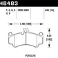 Hawk Porsche GT3 DTC-60 Street Front Brake Pads