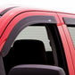 AVS 15-18 Chevy Silverado 2500 Crew Cab Ventvisor & Aeroskin Deflector Combo Kit - Matte Black