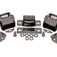 Energy Suspension 69-71 Camaro / 70-73 Monte Carlo Black Motor and Transmision Mounts; Chrome Finish