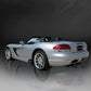 Corsa 03-10 Dodge Viper 8.3L Polished Sport Cat-Back Exhaust (2.5in Inlet for Use w/ Stock Conv.)