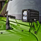 Rigid Industries Jeep JK - A-Pillar Mount Kit - Mounts set of Dually/D2