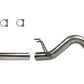 Diamond Eye KIT 4in DPF-BACK SGL AL 08-09 6 4L F250/F350 PCKGD BX46X14X14OD EL-PL 44inX13 5inX13 5in